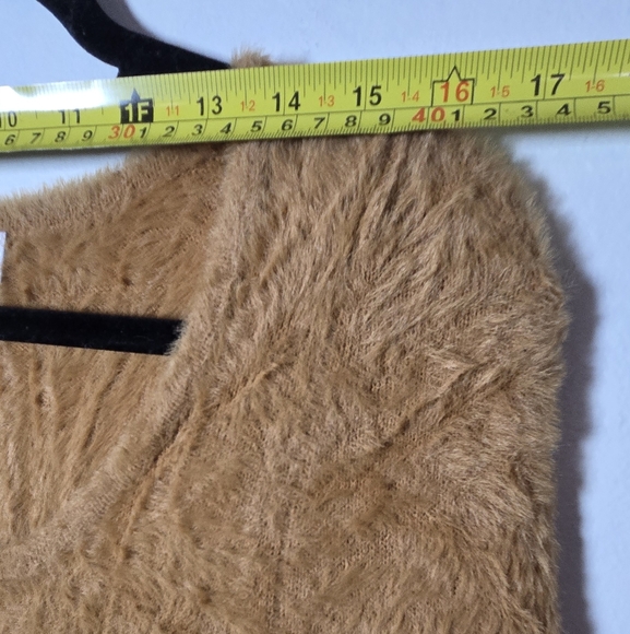 Rachel Parcell Womens balloon sleeve fuzzy sweater XS - Picture 8 of 15